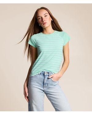 FITZ + EDDI Striped T-Shirt - Blue