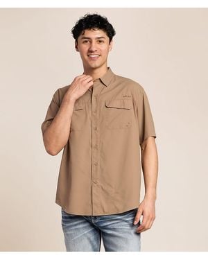 Ariat Vent Tek Outbound Western Shirt - Natural