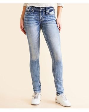 Miss Me Mid-Rise Skinny Stretch Jean - Blue