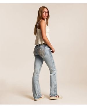 Rock Revival Sylvia Low Rise Boot Stretch Jean - Natural