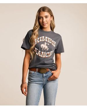 Kimes Ranch Lucky B Bucking T-Shirt - Black