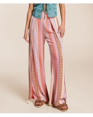 Billabong Split Spirit Wide Leg Pant - Pink