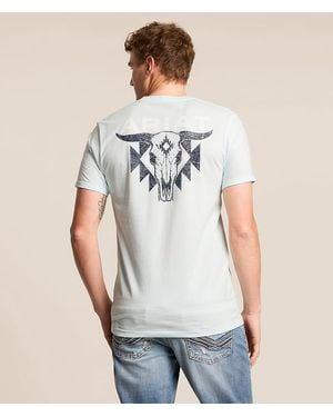 Ariat San Pedro Skull T-Shirt - Natural