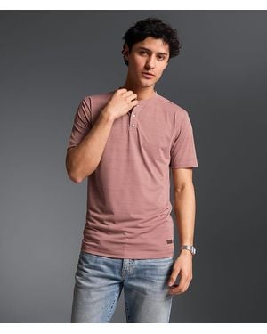 Outpost Makers Snap Henley - Red