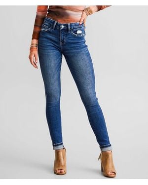 Flying Monkey Mid-Rise Skinny Stretch Jean - Blue