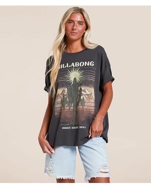 Billabong Desert Break Oversized T-Shirt - Blue