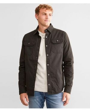 BKE Antique Shacket - Black