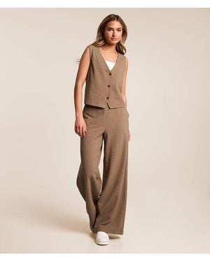 Z Supply Andre Wide Leg Pant - Natural