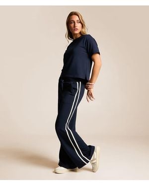 Z Supply Layover Knit Track Pant - Blue