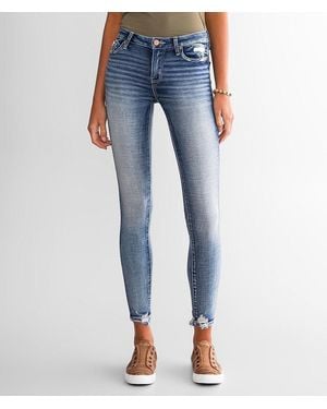 BKE Stella Mid-Rise Ankle Skinny Stretch Jean - Blue