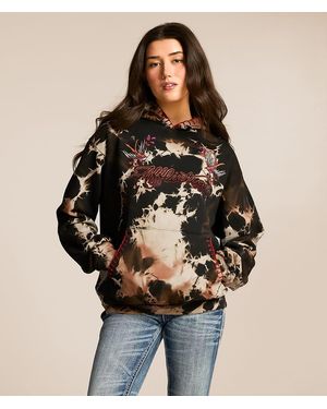 Affliction Night Shock Hooded Sweatshirt - Black