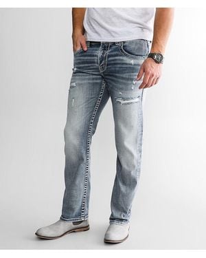 Buckle Black Nine Straight Stretch Jean - Blue