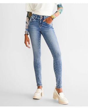 Flying Monkey Mid-Rise Skinny Stretch Jean - Blue