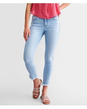 Flying Monkey Mid-Rise Ankle Skinny Stretch Jean - Blue