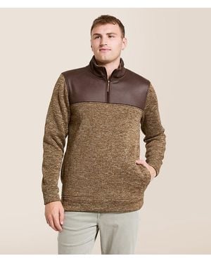 Gentry County Marled Sweater Knit Pullover - Brown