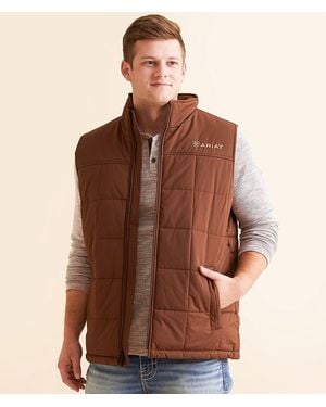 Ariat Crius Insulated Vest - Brown