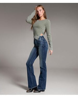 BKE Billie Boot Stretch Jean - Blue