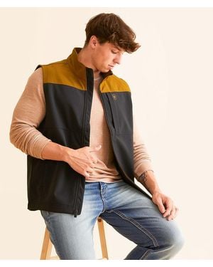 Ariat Wyatt Softshell Vest - Blue