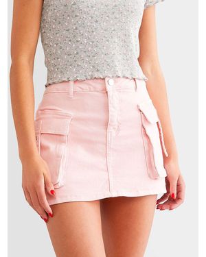 Risen Utility Stretch Skort - Pink