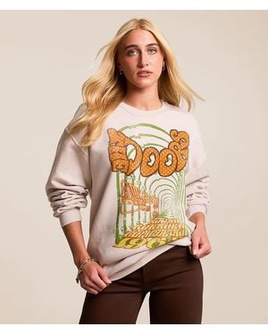Merch Traffic The Doors Oversized Band Pullover - Natural