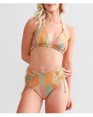 Power 2 the Flower Vesta Metallic Swim Bottom - Orange