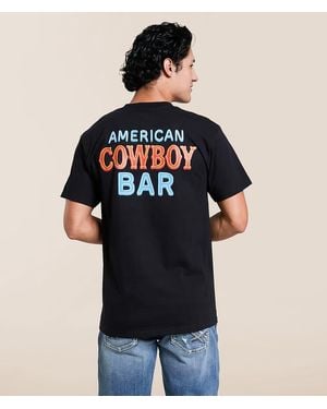 Anderson Bros Neon T-Shirt - Blue
