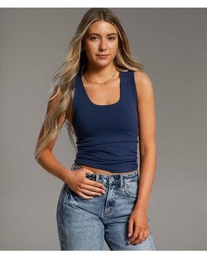 BKE core;BKE Bke Core Contour Tank Top - Blue
