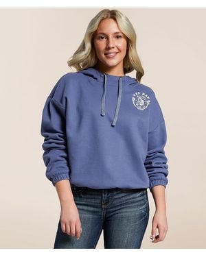 Ariat Yeehaw Hooded Sweatshirt - Blue