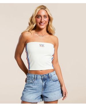 FITZ + EDDI Nyc Tube Top - White