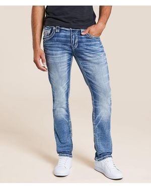 Rock Revival Beckett Slim Straight Stretch Jean - Blue