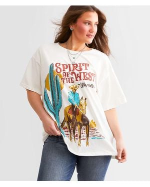 Wrangler Spirit Of The West Oversized T-Shirt - White