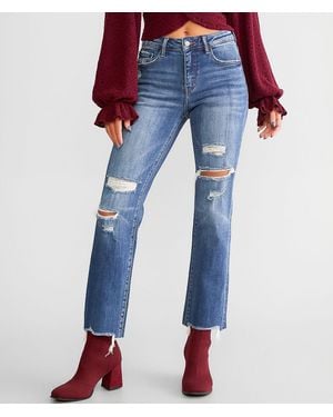 Willow & Root The Cropped Everyday Jean - Blue