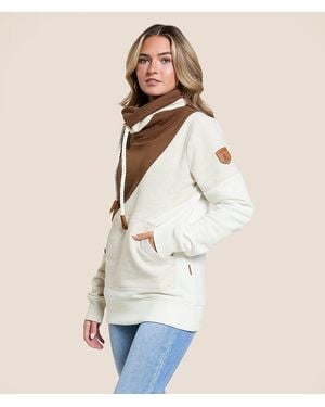 Wanakome Deena Cowl Neck Pullover - Natural