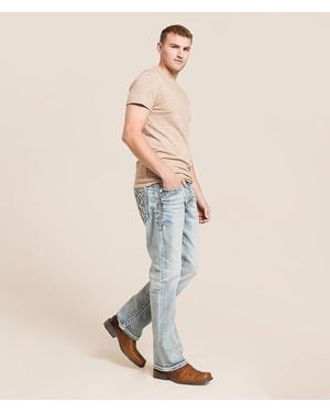 Rock Revival Palmer Boot Stretch Jean - Natural