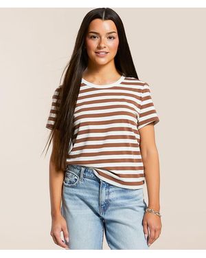 FITZ + EDDI Striped T-Shirt - Blue