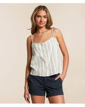 Z Supply Savoy Striped Tank Top - White