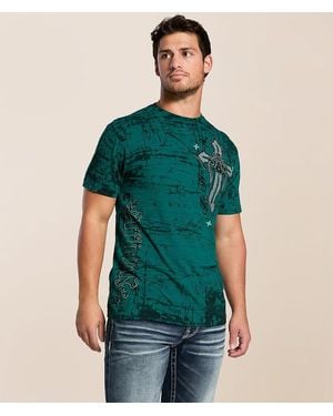 Affliction Inner Existence T-Shirt - Green