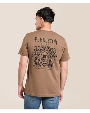 Pendleton Whiskey Saddle T-Shirt - Natural