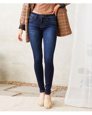 Flying Monkey Mid-Rise Skinny Stretch Jean - Blue