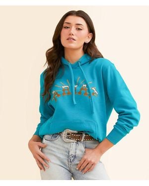 Ariat Sunrise Hooded Sweatshirt - Blue