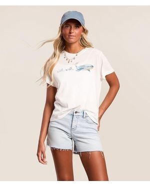 The Laundry Room Well Well Whale T-Shirt - White
