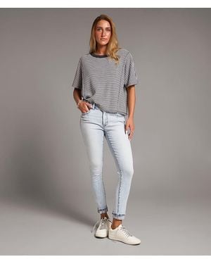 BKE Payton Ankle Skinny Stretch Jean - Gray
