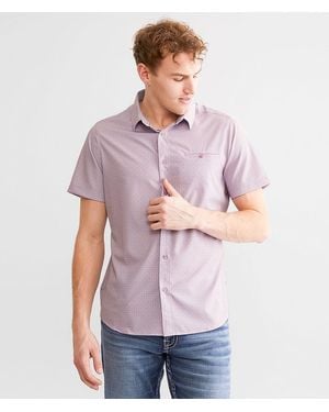 7 Diamonds Palm Stretch Shirt - Purple