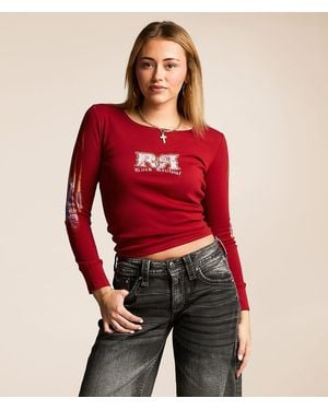 Rock Revival Flame T-Shirt - Red