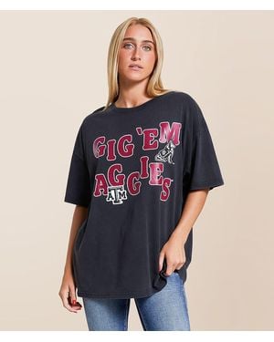 Gameday Social Texas Gig 'Em Aggies T-Shirt - Blue