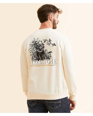 Fieldstone Dog With Ducks Pullover - Natural