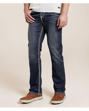 Ace High King Straight Stretch Jean - Blue