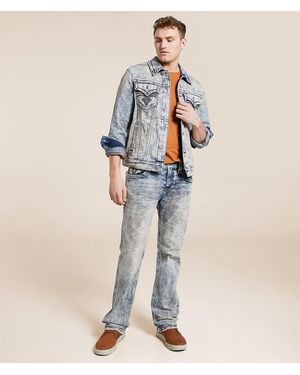 Rock Revival Arther Straight Stretch Jean - Blue