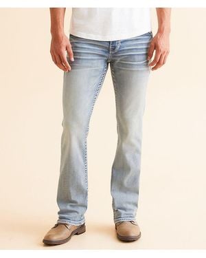 Buckle Black Three Boot Stretch Jean - Blue