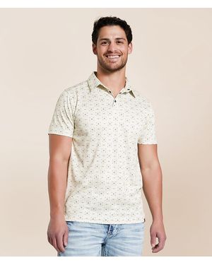 Gentry County Western Performance Polo - Natural